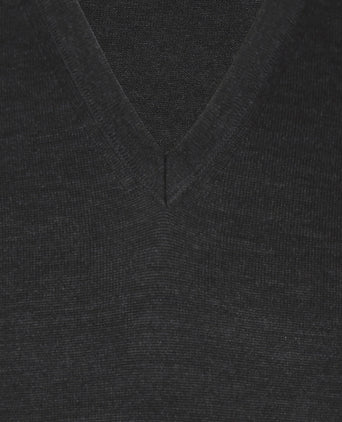 Maerz Slipover Merino Wol | Charcoal
