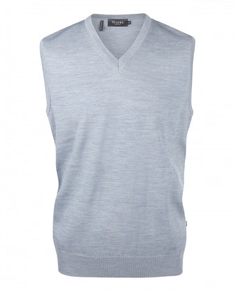 Maerz Slipover Merino Wol | Blauw