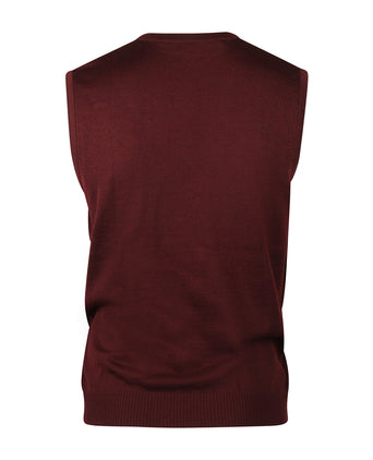 Maerz Slipover Merino Wol | Rood