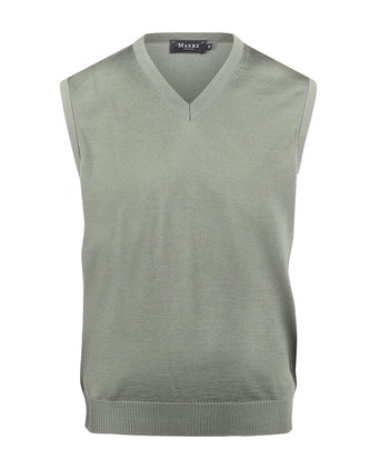 Maerz Slipover Merino Wol | Groen