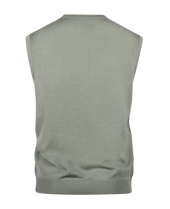 Maerz Slipover Merino Wol | Groen