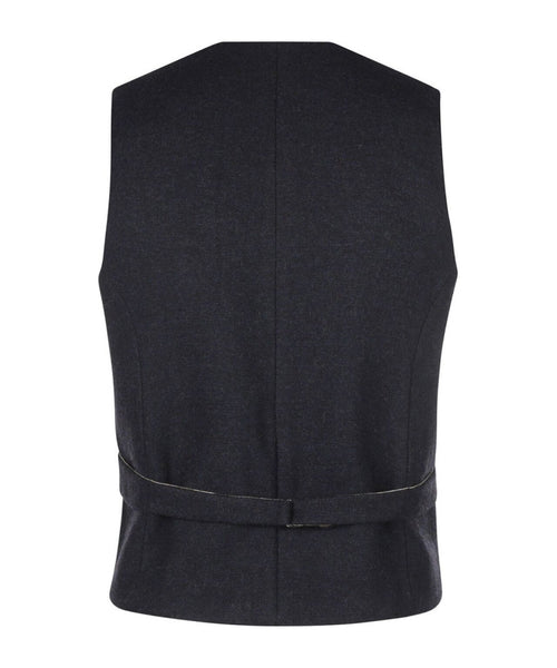 Iers Tweed Gilet | Navy Blauw