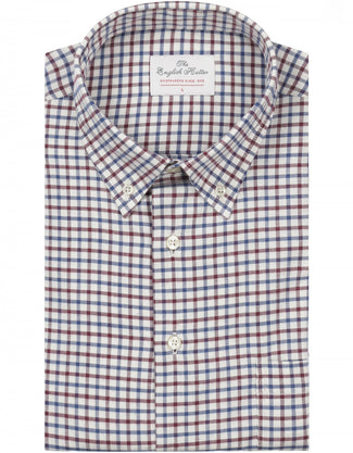 Katoenen Overhemd Button Down Regular Fit | Blauw Katoenen Overhemd Button Down Regular Fit | Blauw
