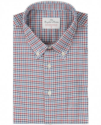 Katoenen Overhemd Button Down Regular Fit | Blauw