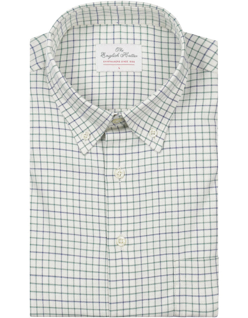 Katoenen Overhemd Button Down Regular Fit | Bruin