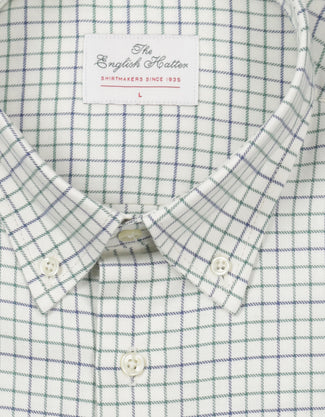 Katoenen Overhemd Button Down Regular Fit | Bruin Katoenen Overhemd Button Down Regular Fit | Bruin