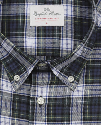 Katoenen Overhemd Button Down Regular Fit | Groen