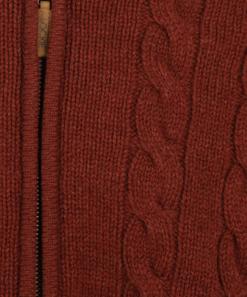 William Lockie Kabelvest met Rits | Sienna