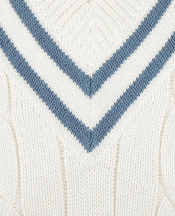 Cricket Slipover katoen | Wit