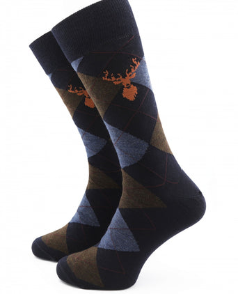 Corgi heren sokken | Blauw