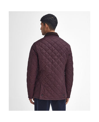 Barbour Heritage Liddesdale Quilted jacket | Bordeaux Rood