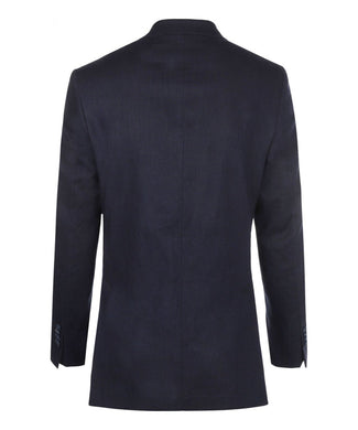 Linnen Colbert | Navy Blauw Linnen Colbert | Navy Blauw