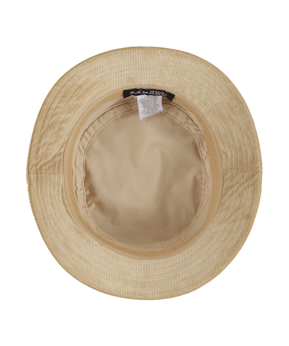 Kangol Cord-Bucket-Hat | Beige
