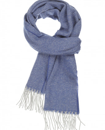 Sjaal Wol 180x30 | Blauw