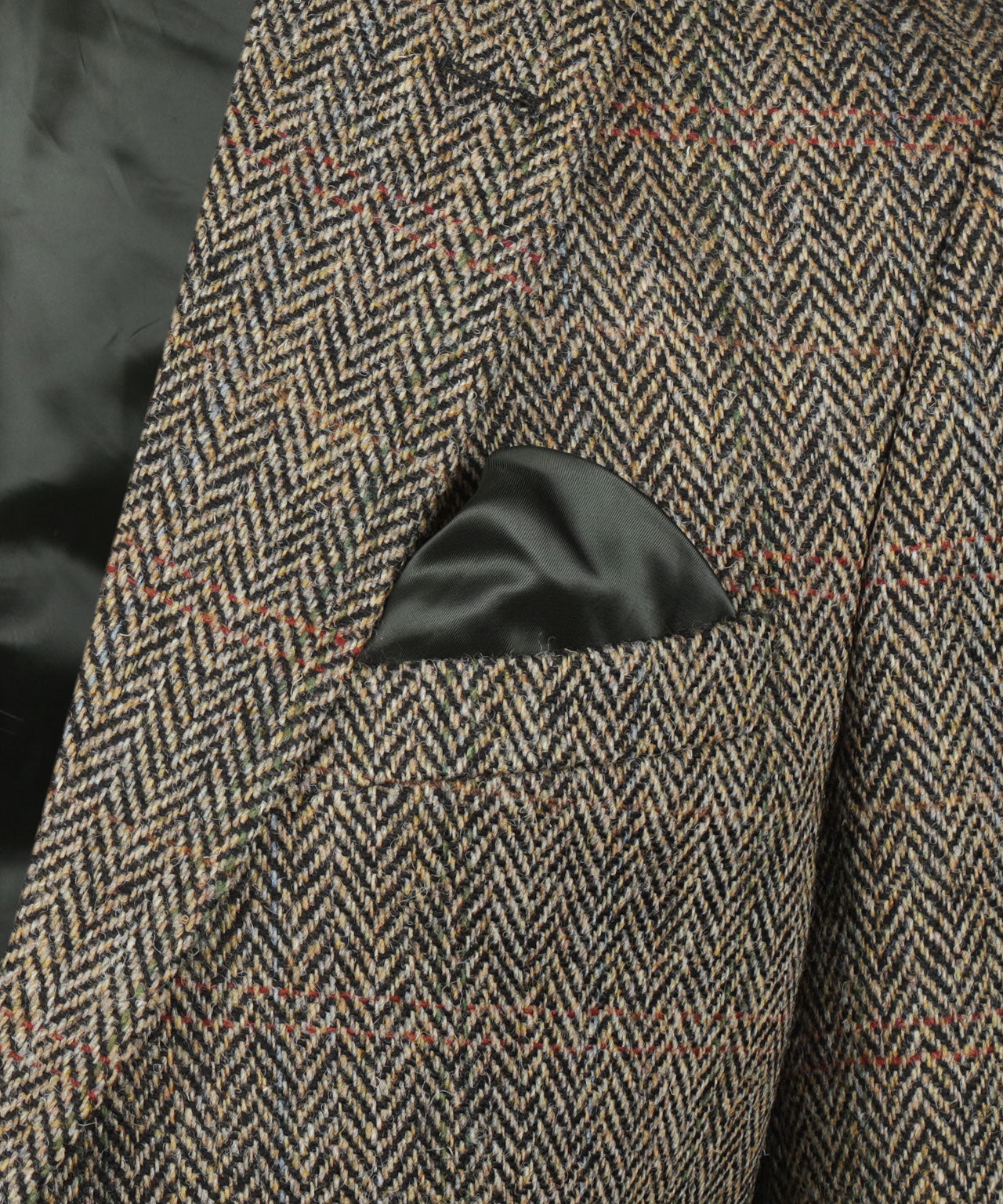 Colbert Harris Tweed | Bruin melange herringbone