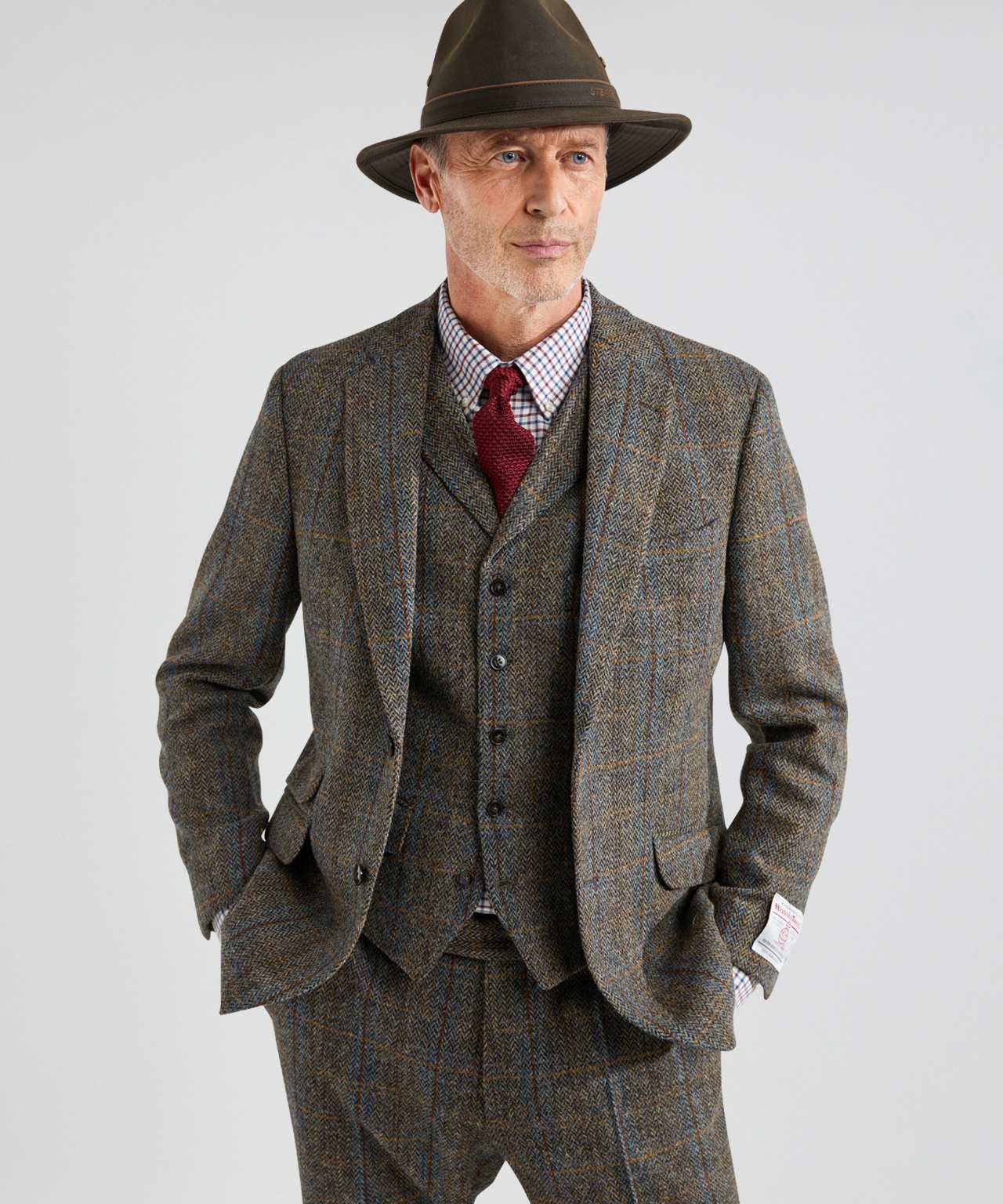 Harris Tweed Blazer | Grün
