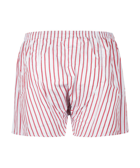 Katoenen Boxershort | rood Streep Breed