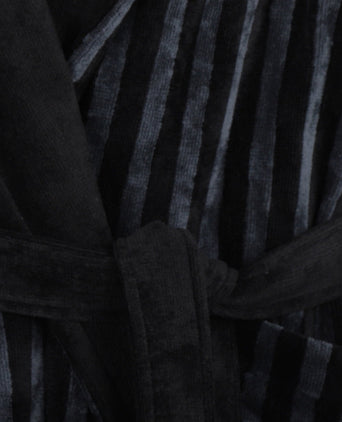 Kamerjas Velour | Zwart