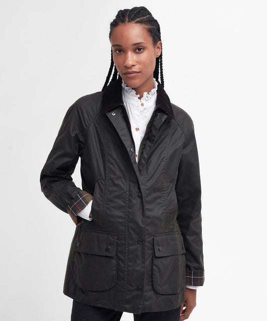 Classic Beadnell Jacket Dames | Olive