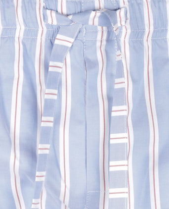 Pyjamabroek lang katoen | Blauw