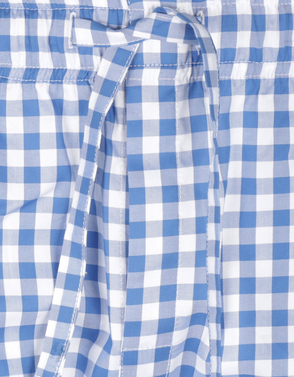 Lange Baumwollpyjamahose | Blau