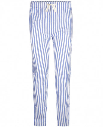 Pyjamabroek lang katoen | Blauw