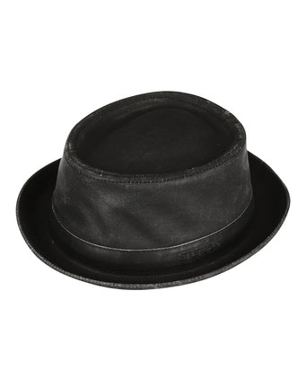 Pork Pie Hoed Co/PES | Zwart