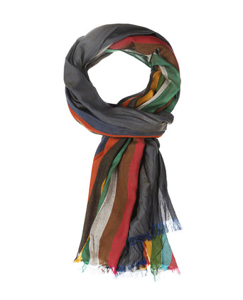 Streep Sjaal | Blauw