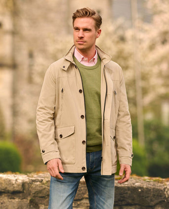 Halflange jas Renfield | Bruin