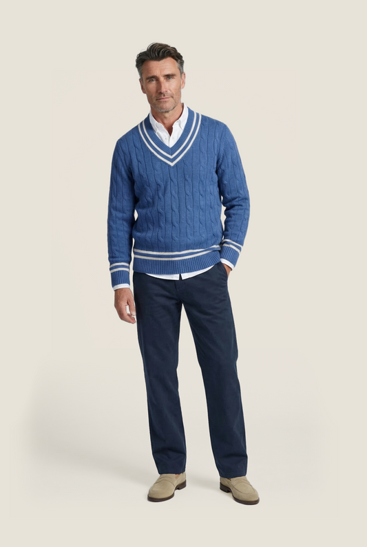 Cricket Pullover | Blauw