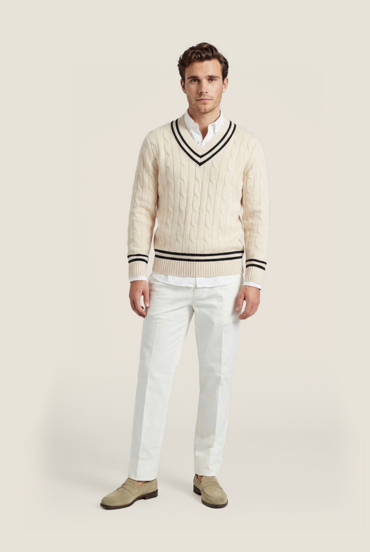 Cricket Pullover | Ecru