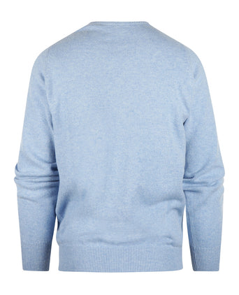 Pullover v-hals lamswol *Sale* | Glacier