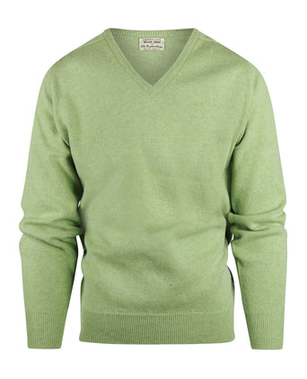 Pullover v-hals lamswol *Sale* | Foliage