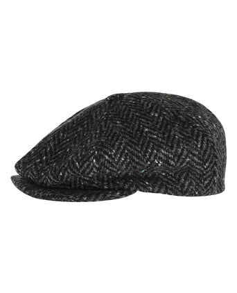 Tweed Ballon Cap | Grijs