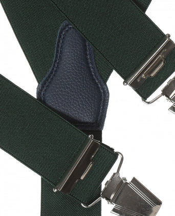 Elastische bretels met clips | Groen