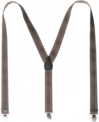 Design bretels met clips | Bruin