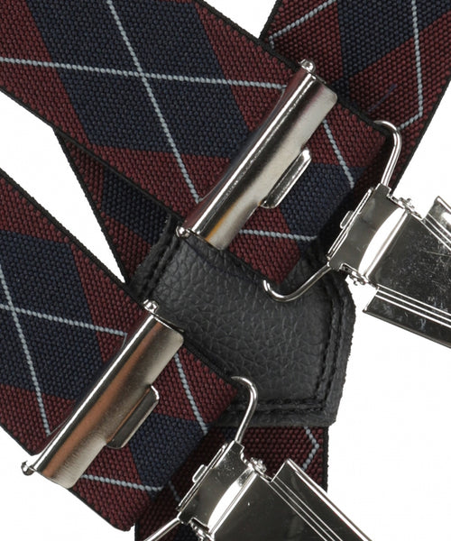 Design bretels met clips | Rood