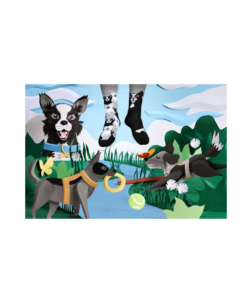 Print katoenmix heren sokken | Design