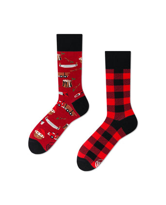 Print katoenmix heren sokken | Design