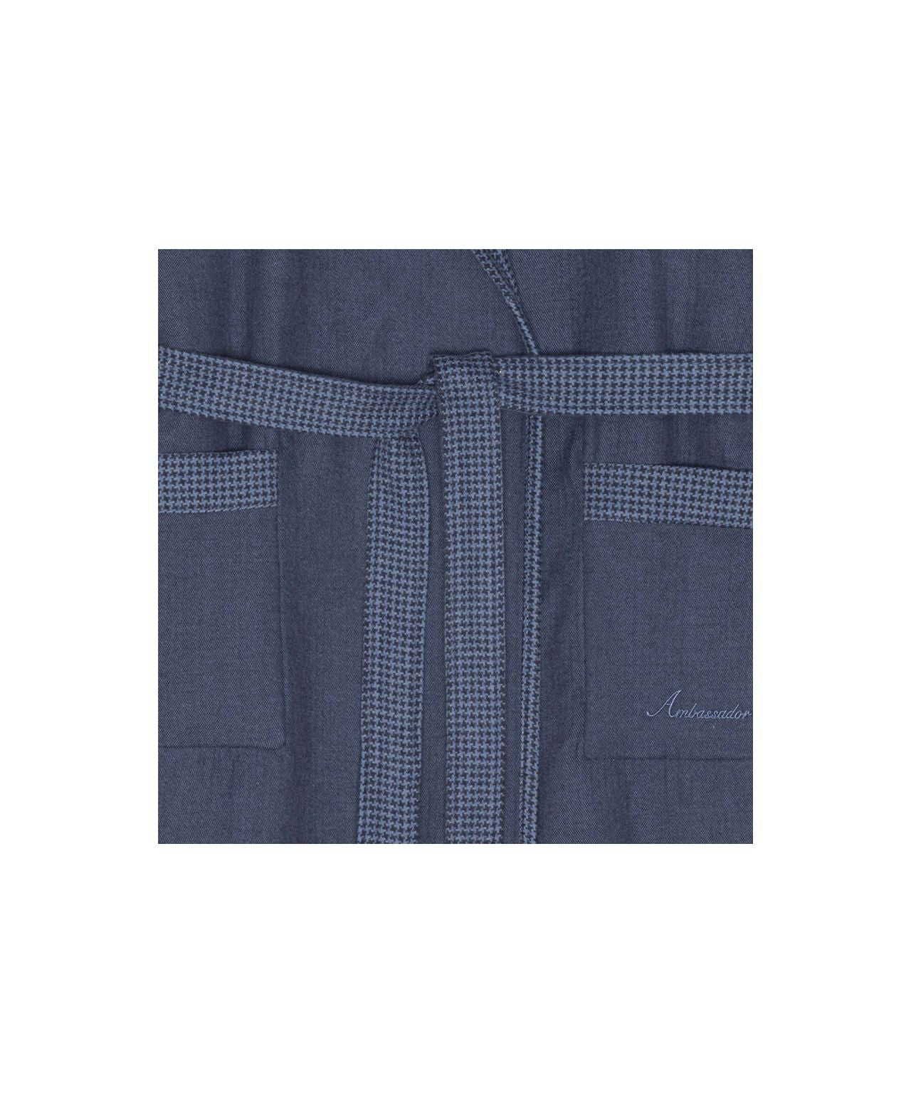 Wendbarer Bademantel | Blau