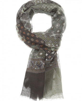 Sjaal Wol 70X180 | Bruin