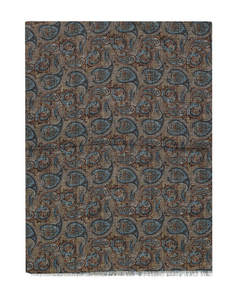 Dunne wollen sjaal | Bruin