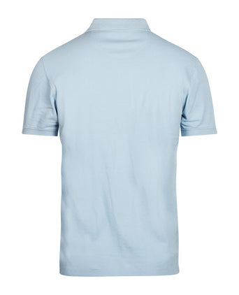 Polo piqué korte mouw | Blauw