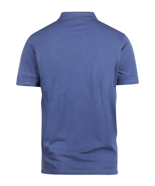 Polo Korte mouw | Gewassen Blauw