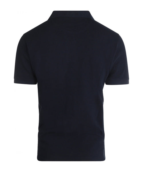 Polo piqué korte mouw | Navy Blauw