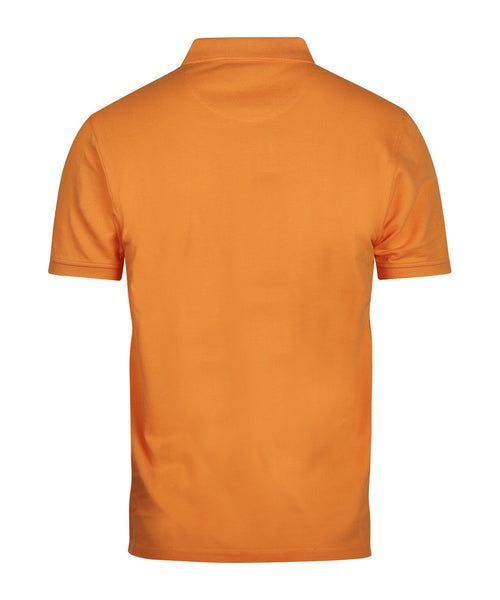 Polo piqué korte mouw | Oranje