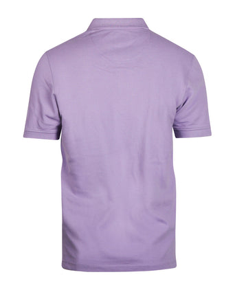 Polo piqué korte mouw | Paars
