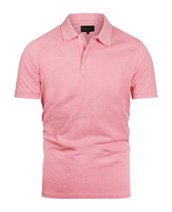 Polo piqué korte mouw | Roze