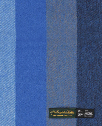 Sjaal Wol en Cashmere 30X190 | Blauw