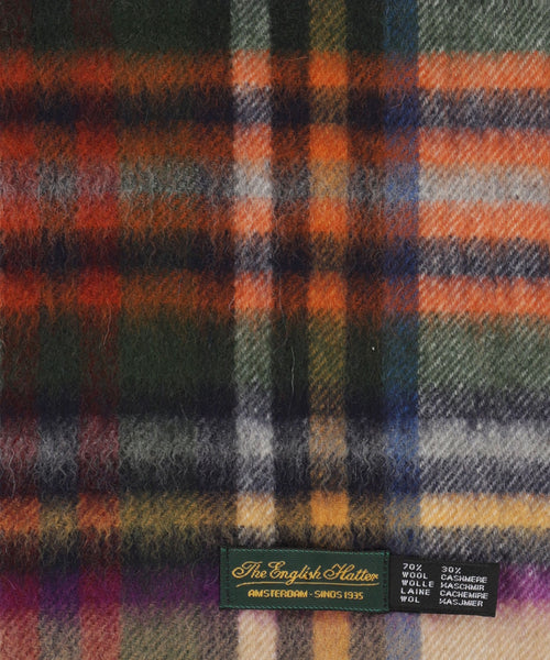 Sjaal Wol en Cashmere 30X190 | Bruin